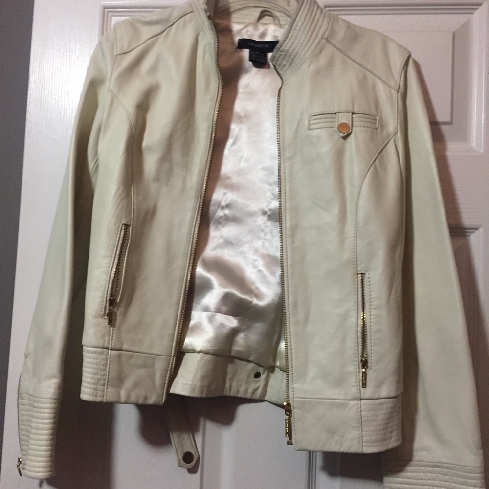 Arden b leather jacket fair condition